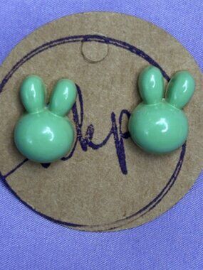 Resin Bunny Green